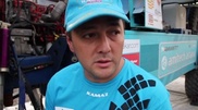 We nearly ran over a biker at the seventh stage of Dakar: Ardavichus
