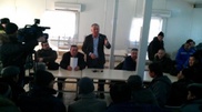 MPs convinced striking workers of West Europe - West China road to go back to work