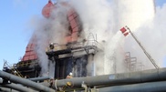 Shymkent oil refinery back to work