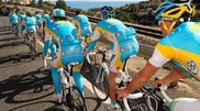 Astana cycling team moved four lines up in UCI rating