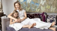 Michael Douglas' ex-wife showed the daughter adopted from Kazakhstan