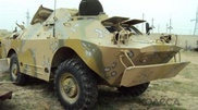 Military vehicles up for sale in Almaty