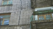 A crack caused evacuation of citizens from 9-storey building in Priozersk 