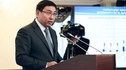 Minister of Economic Affairs commenting on single pension fund