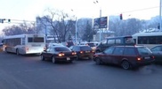 Load on Almaty main roads exceeded 10-fold