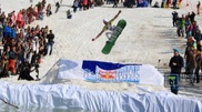Scotchmen and robots dived into swimming pool at Shymbulak