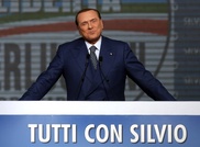 Berlusconi says could support leftist president 