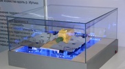 Multi-storey wind power station and military drone presented at Almaty fair