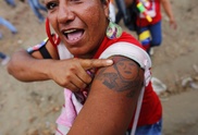 On arms, legs, and breasts, Chavez lives for eternity 