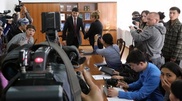 Kazakhstan labor minister gets eggs for promoting retirement reform