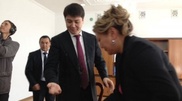 Minister Abdenov asks to set egg-thrower free