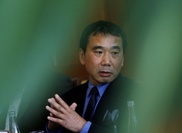 Author Murakami sends message to Boston 