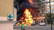 Petrol tank truck explodes near Rixos hotel in Almaty