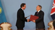 The UK and Kazakhstan sign contracts worth $1 billion