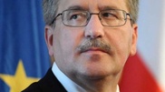 Polish president egged at memorial event in Ukraine: police 