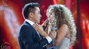 Kazakhstan's Adam performs with Makpal Issabekova at New Wave 2013