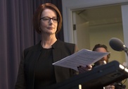 Dumped Australian PM Gillard says sexism 'glossed over' 