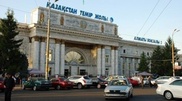 Two trains collide in Almaty