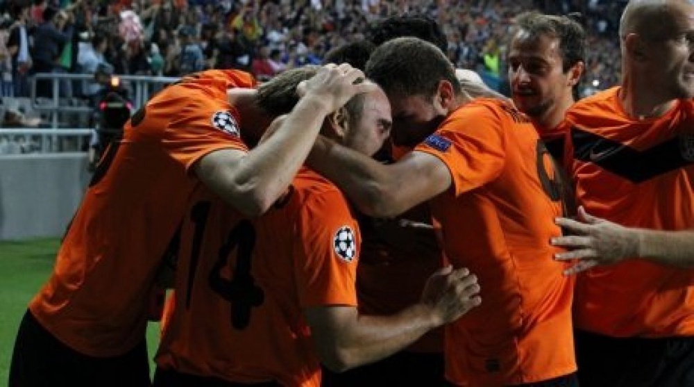 Football: Kazakhstan's Shakhter wins over Celtic