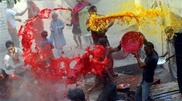 Color fest held in Astana on Constitution Day