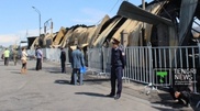 Almaty traders harmed by fire complain about plundering