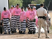Australian gang members face pink prison uniforms
