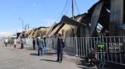 Damage from fire at Almaty's flea market calculated