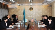 Kazakhstan Justice Minister discusses fighting human trafficking with US diplomats