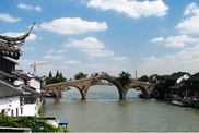 Ancient stone bridge revealed after Chinese lake dries up
