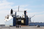 First chemical arms material shipped out of Syria