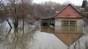 Akmola Oblast flooded by melt waters in Kazakhstan