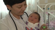 Newborn baby girl found in garbage in Astana