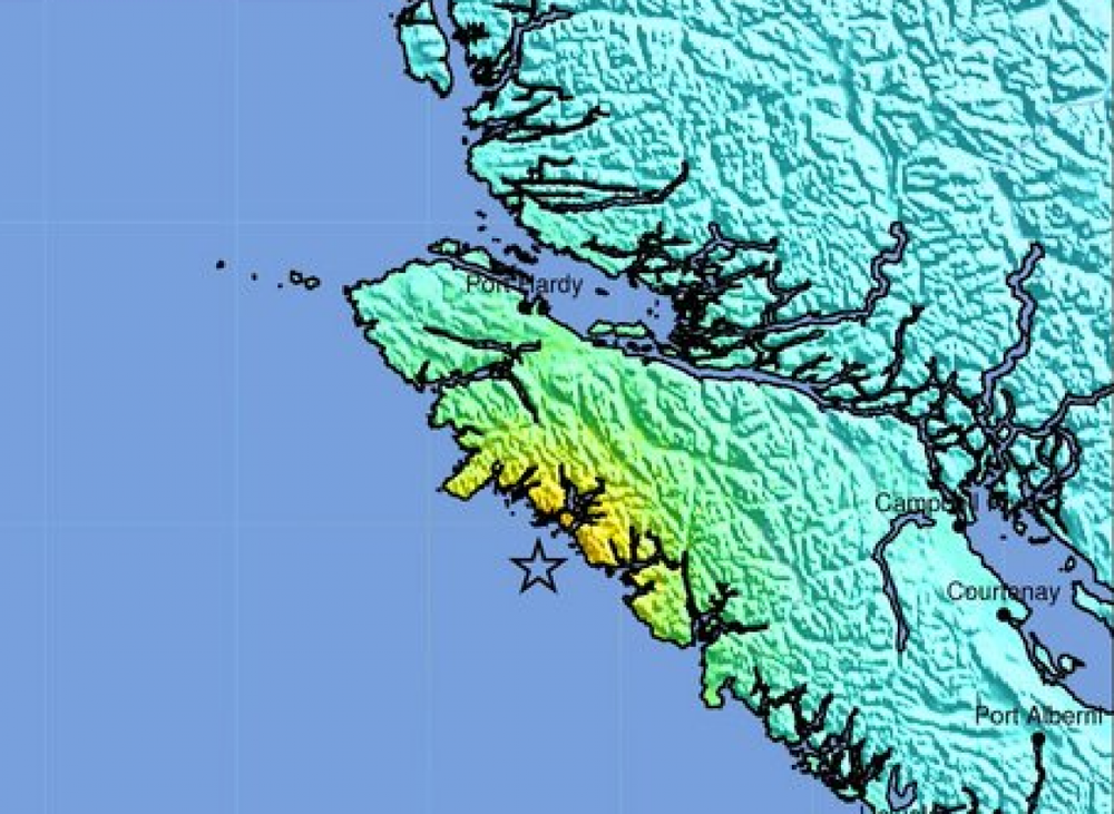 Strong 6.6 earthquake strikes off Canada's Vancouver island: USGS