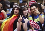 Tens of thousands turn out for Istanbul Gay Pride parade
