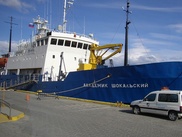 Rescued Antarctic scientists back on dry land