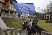 Ukraine ushers in new era as president flees