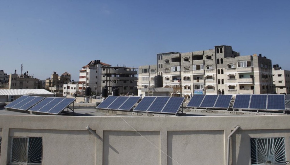 Gazans turn to solar power as fuel crisis bites