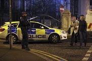 Bomb thrown at police in Northern Ireland