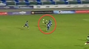 Ridiculous goal: Syrian heel-scores from 30 yards