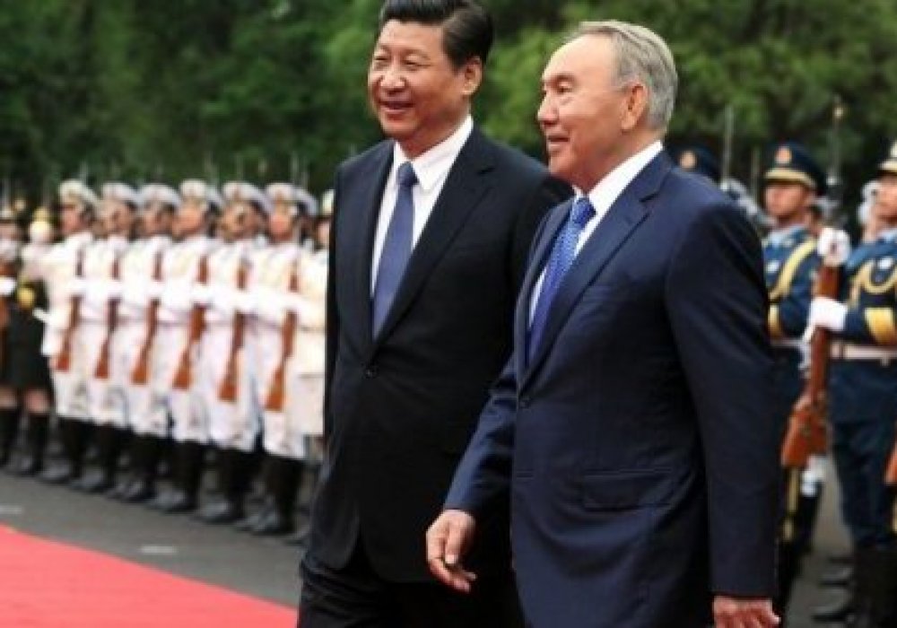 Nazarbayev pays state visit to China