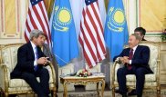 US State Secretary John Kerry meets Kazakh President and PM