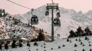Where can you enjoy views of Almaty City? Kok-Tobe and Medeu to Shymbulak Cableways