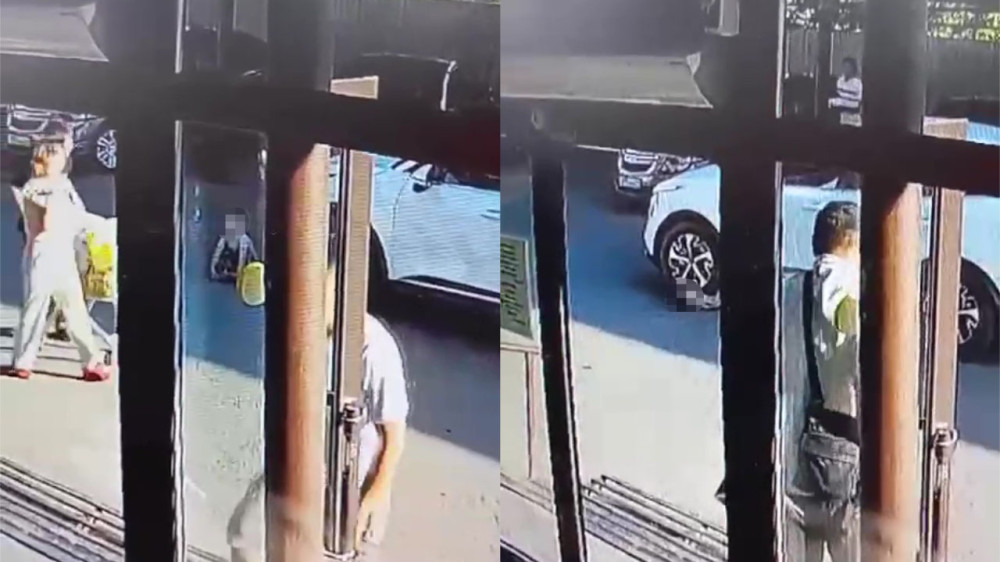 Terrifying accident caught on video: Car runs over 3-year-old
