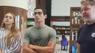 An American, a Briton and Azerbaijanis decided to swim across the Caspian Sea in 30 days