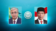 Kassym-Jomart Tokayev congratulates Indonesian President