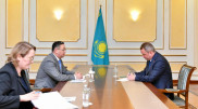 Kazakhstan's foreign minister meets Belarusian ambassador