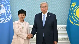 Kazakh President met with the UN Under-Secretary General