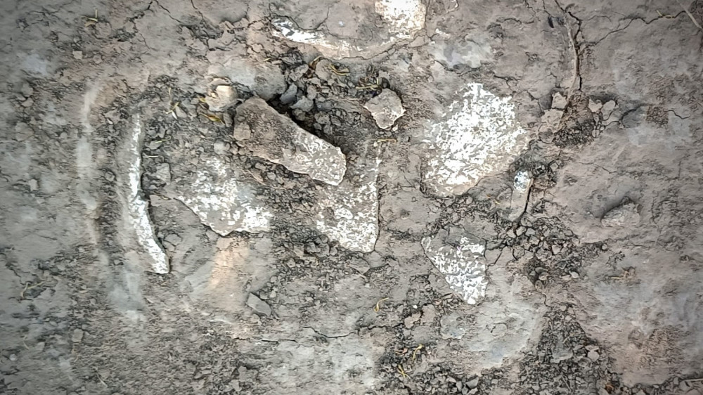 Human bones discovered under a road in Almaty