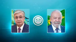 Kazakh President congratulated Brazilian President on Independence Day