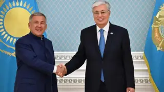 President Tokayev meets with the Head of Tatarstan